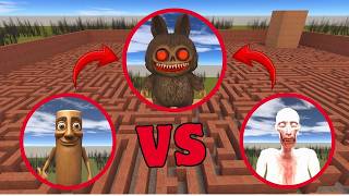 TUNG TUNG SAHUR VS SCP-096 VS CURSED LABUBU GARRY'S MOD
