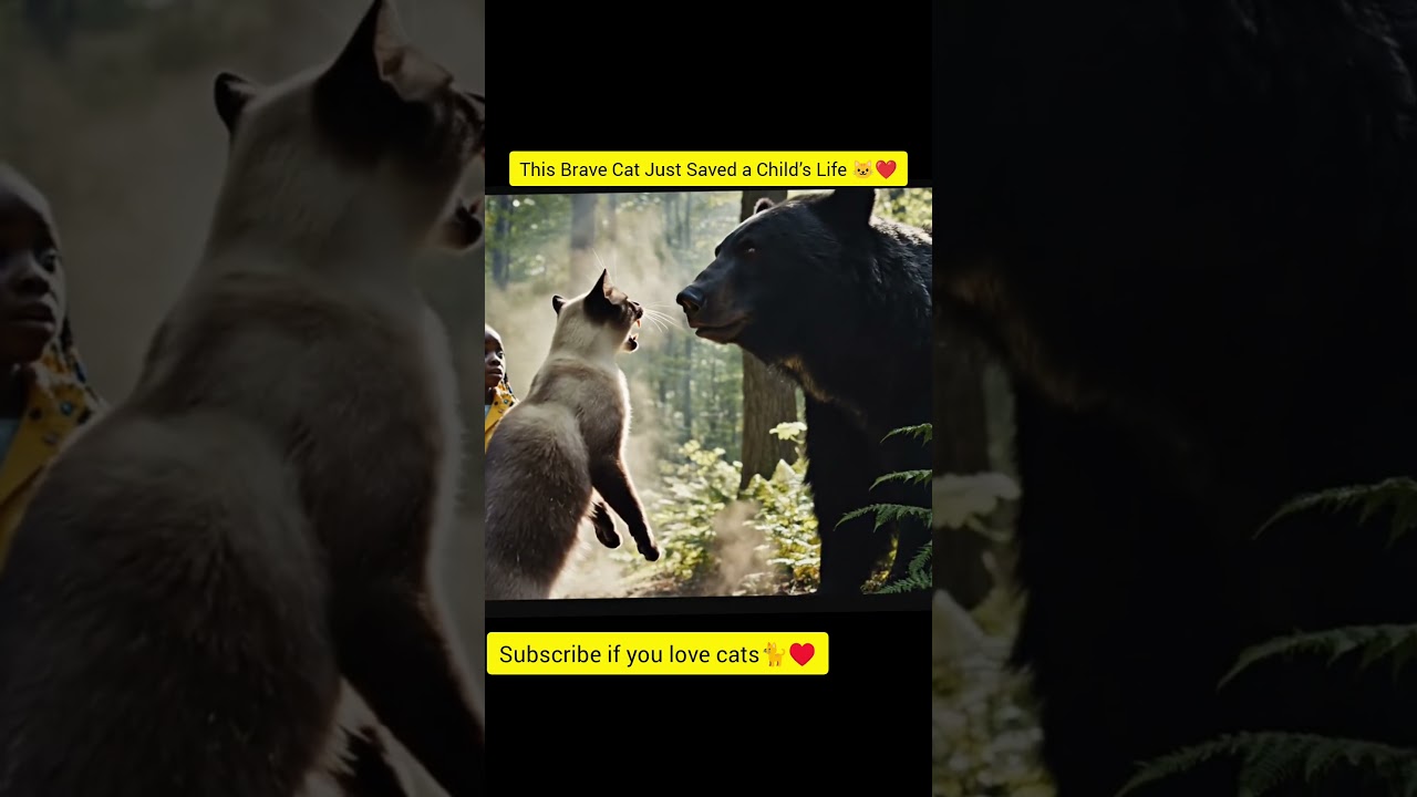 This Brave Cat Just Saved a Child’s Life 😱🐱❤️