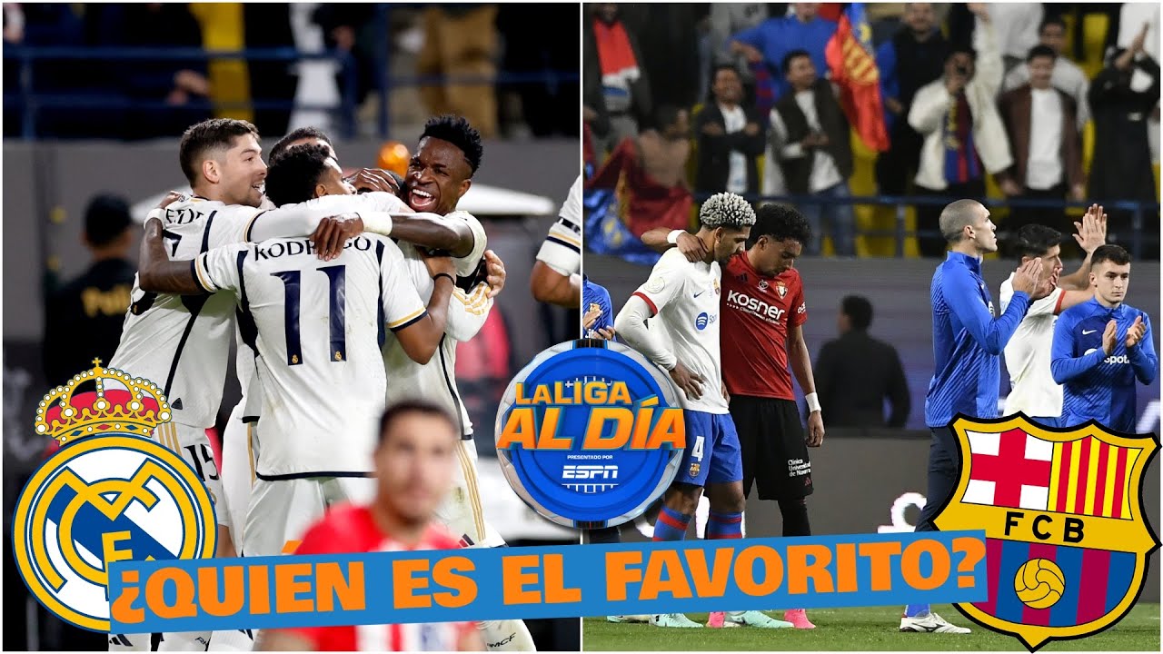 CLÁSICO ¿Por qué el REAL MADRID ES FAVORITO a ganar la Supercopa ante ...