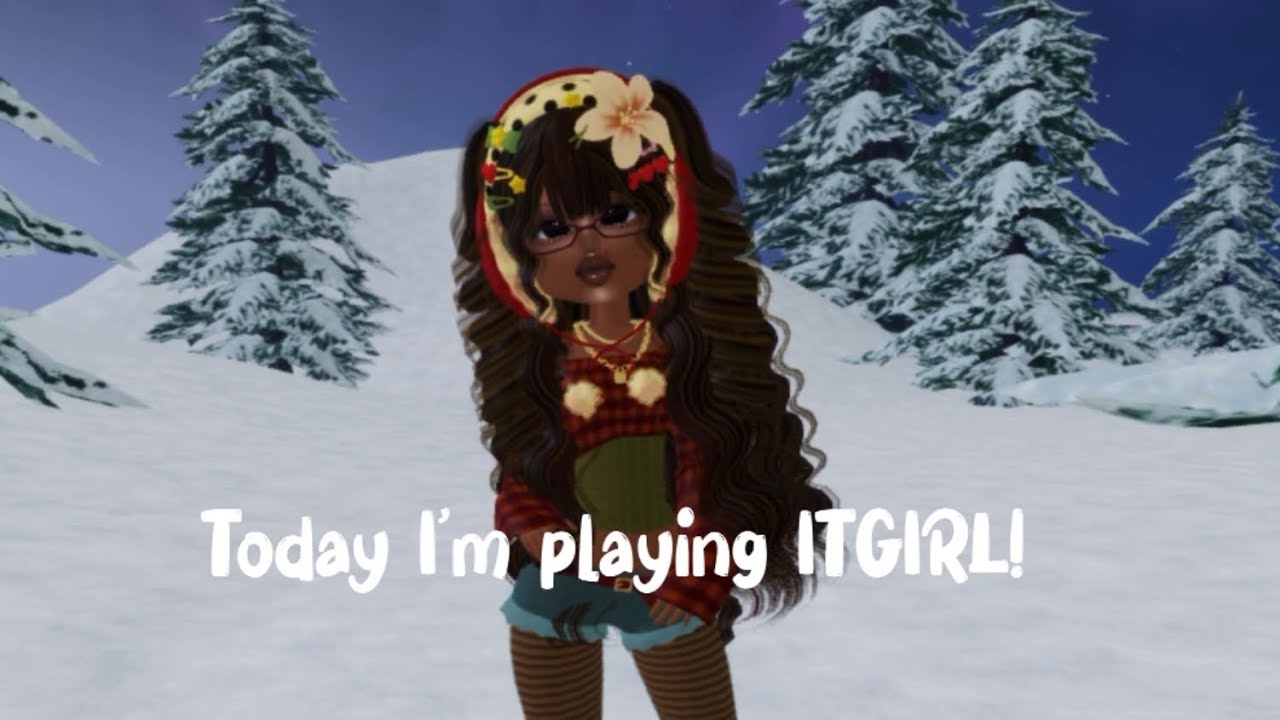 PLAYING ITGIRL ROBLOX! (First video)🍎