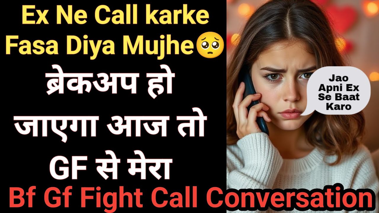 Tumharu Ex call kar raha thi, kya baat huyi? | Bf Gf Cute Call Conversation| Gf Bf Call Conversation