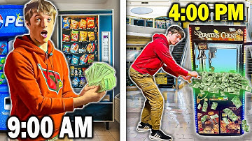 A Day in the Life OWNING a VENDING Machine Business at 19!