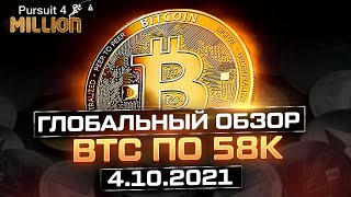 ОБЗОР КРИПТОВАЛЮТ от 04.10.21 ✖ ПРОГНОЗ ✖ Биткоин и 33 Альткоина • Криптовалюта 2021