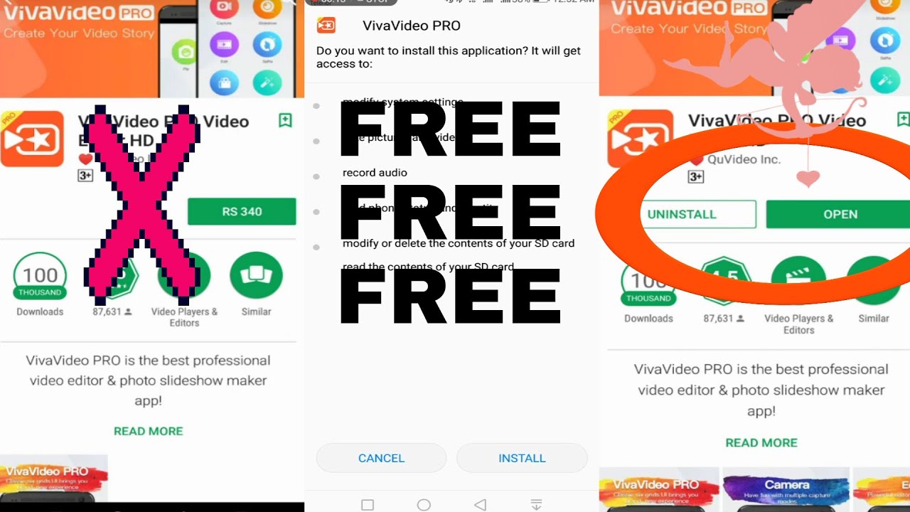 Viva Video Pro Apk Free Download Best Editing App Pro Crack