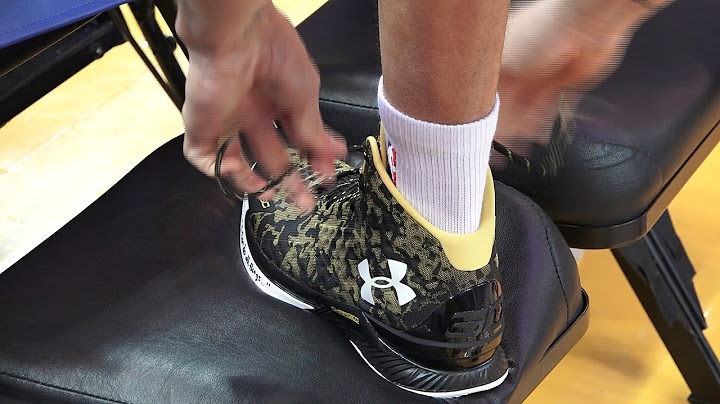 Curry One Ready for Action
