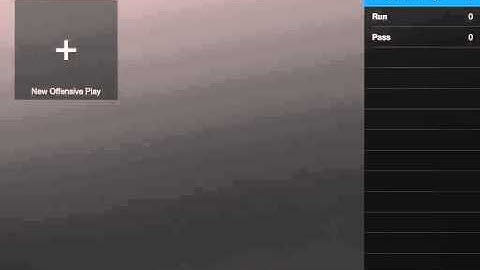 iPad V3.0 - Add a Play - Flag Football Playmaker iPad App Tutorial