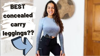 BEST CONCEALED CARRY LEGGINGS? | Alexo Athletica concealed carry legging review