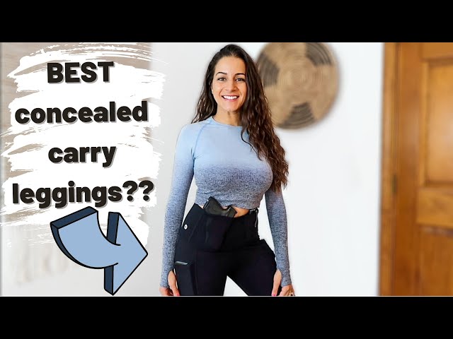 Fit4fia - Concealed Carry ✖️ Leggings If you are wondering how to  efficiently and safely conceal carry in leggings this post is for you✔️  @alexo offers a range of concealed carry leggings