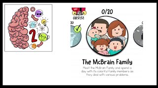 Brain test 2 The Mc Brain Family All levels Answers by facts4U 55 views 2 years ago 7 minutes, 34 seconds