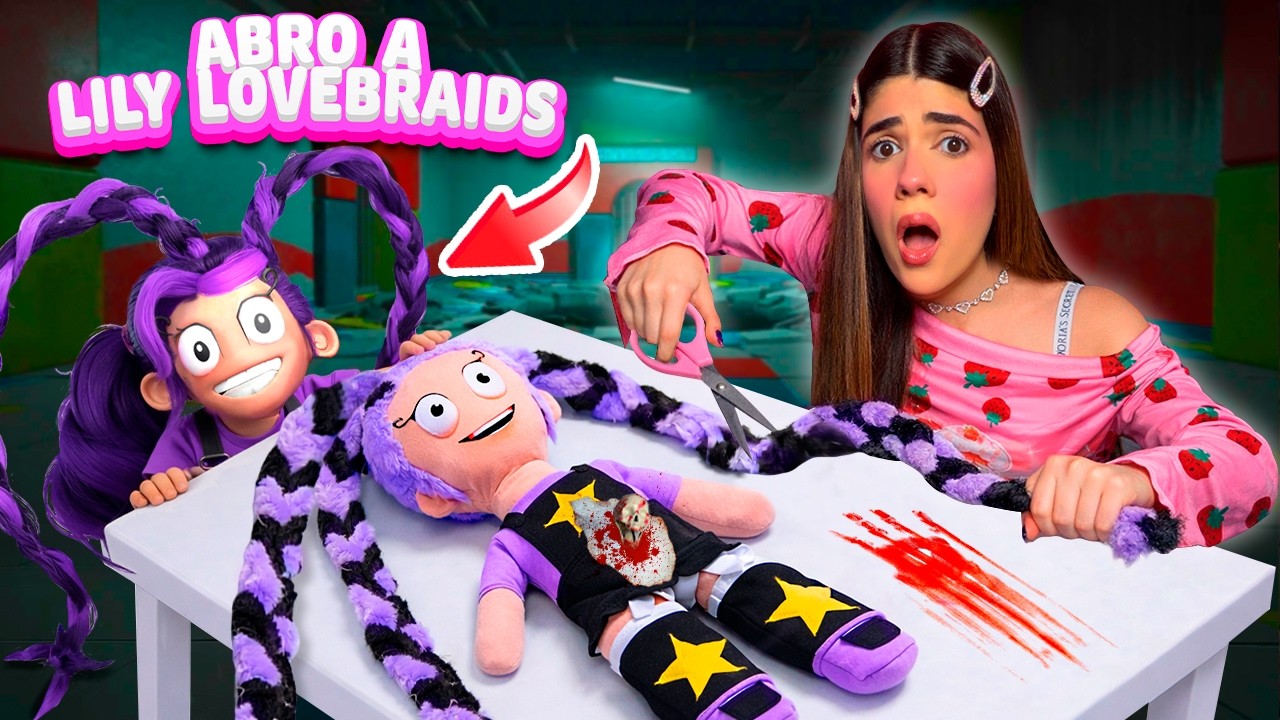ABRÍ un PELUCHE de Lily Love Braids y me dijo que JUEGUE con ELLA⚠️😰 | Ani Cat😻