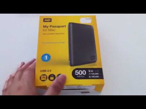 WD Passport for Mac - 500GB Hard Drive Review