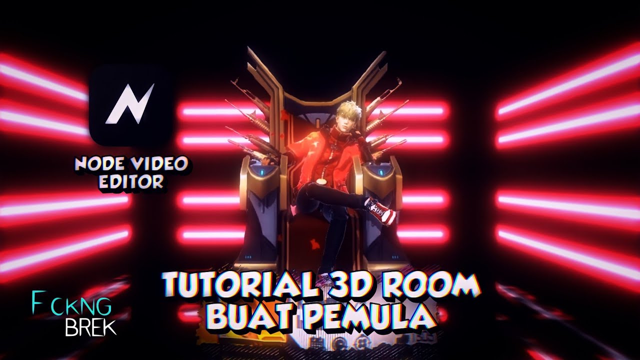 tutorial 3d room node video editor untuk pemula ️ - YouTube
