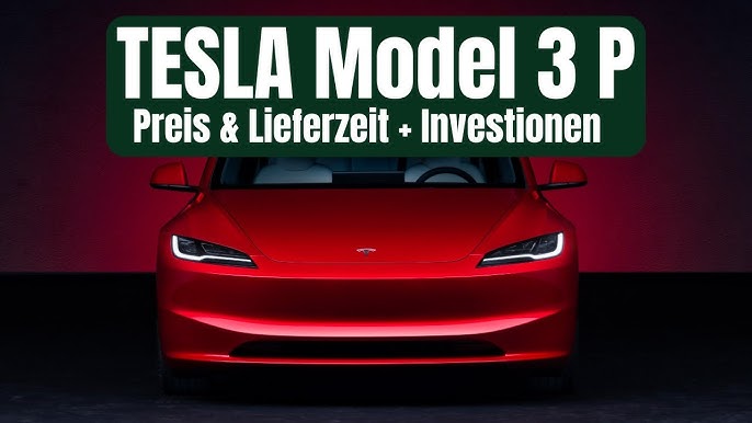 Tesla Model 3 2024 Alle Details zum neuen Tesla