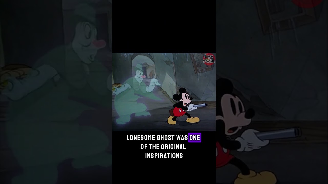 Mickey, Donald, and Goofy: the original Ghostbusters!