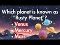 Nicknames of planets part 2  planets general knowledge questions and answersplanetsgk