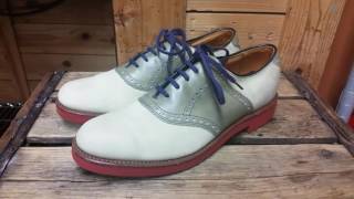 【L.L.Bean】エルエルビーンSADDLE SHOESサドルシューズ MADE IN USA