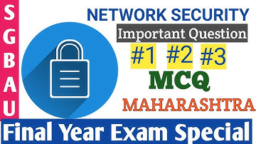 Important mcqs on network security on unit-1-2-3