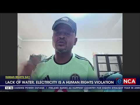 Human Rights Day | Lack of water, electricity is a human rights violation