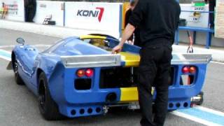 Circuito De Guadix. Lola T70 Mkiii Saliendo De Boxes