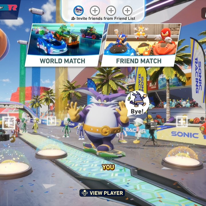 BIG SAYS SEE YA... FOR THE FINAL TIME!!! #SonictheHedgehog #SonicRacingCrossWorlds