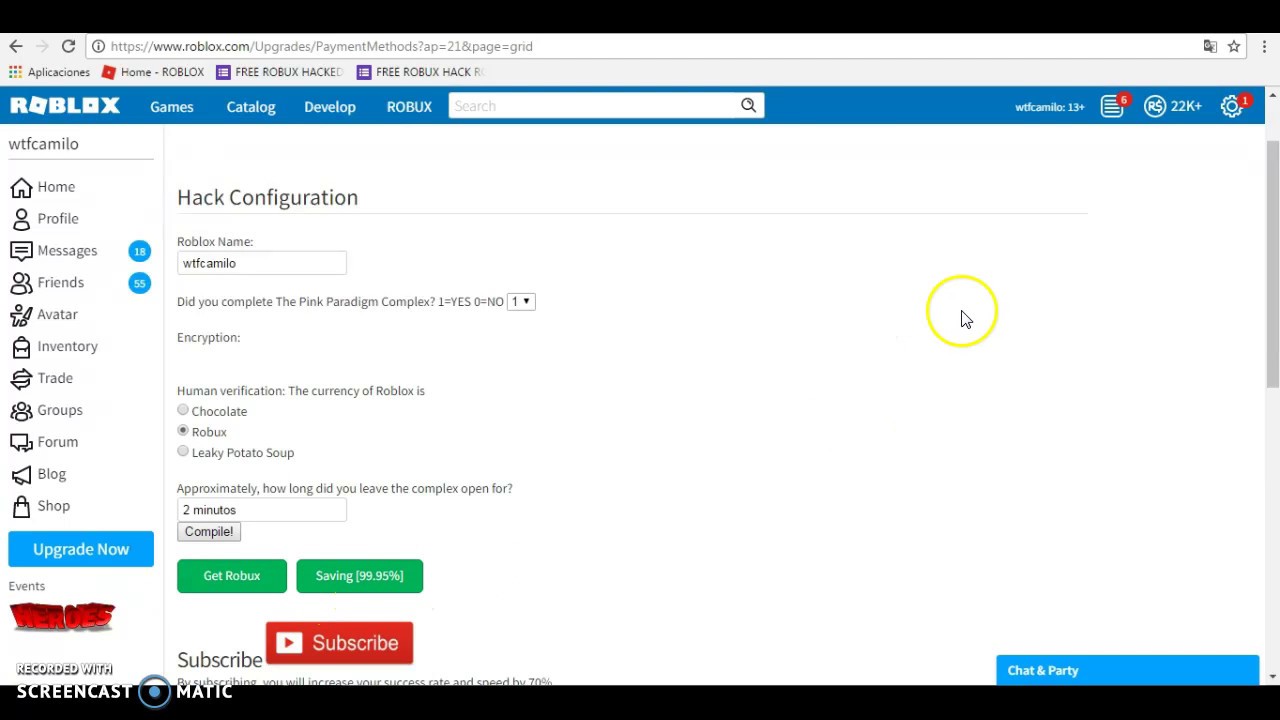 COMO TENER ROBUX GRATIS FÁCIL Y RAPIDO (video tutorial) YouTube