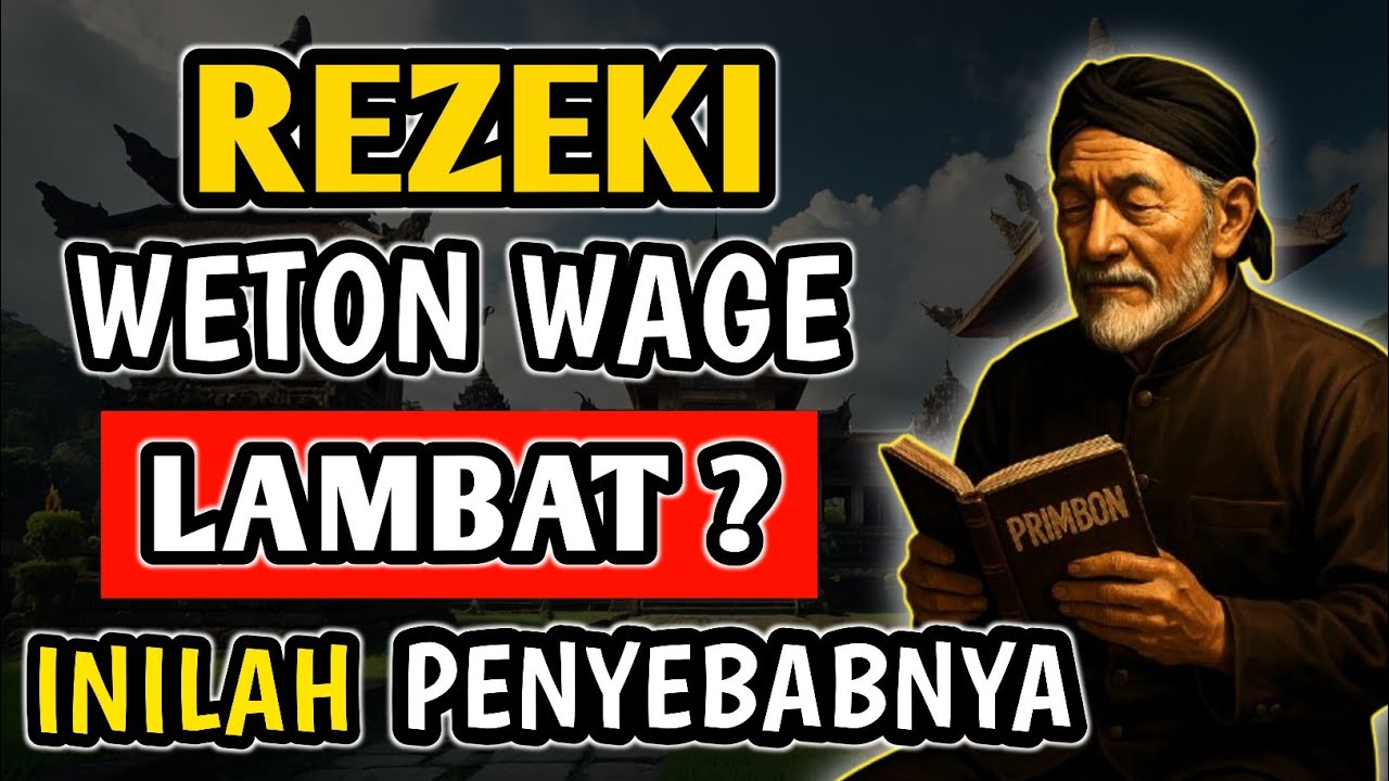 Weton Wage: Ditakdirkan Kaya Tapi Lambat, Ini Cara Mempercepatnya!