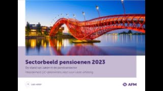 Sectorbeeld Pensioenen 2023