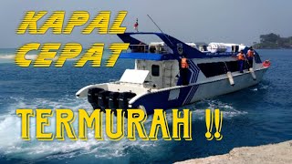 Penyeberangan Murah Ke Pulau Seribu dengan Kapal Speed boat DISHUB DKI Jakarta | Dermaga Muara Angke