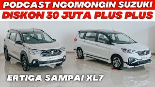 HARGA & PROMO SUZUKI ERTIGA XL7 SPRESSO BALENO CARRY PICKUP TERBARU 2024 KAGET PASTI SAMA DISKONNYA