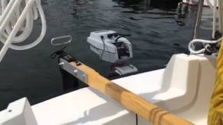 Torqeedo 1003...going sailing