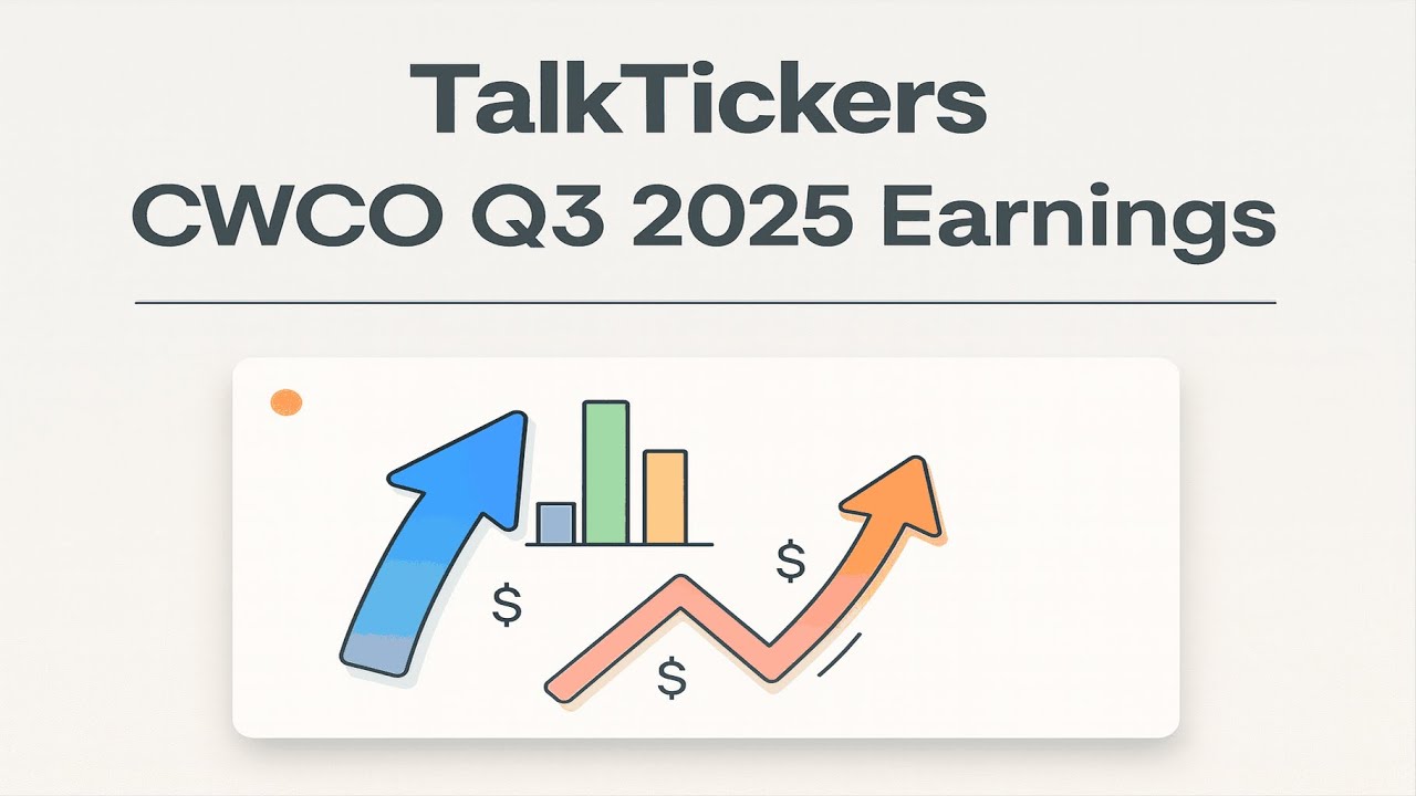 Consolidated Water Q3 2025 Earnings Beat Sparks 7.7% Stock Surge