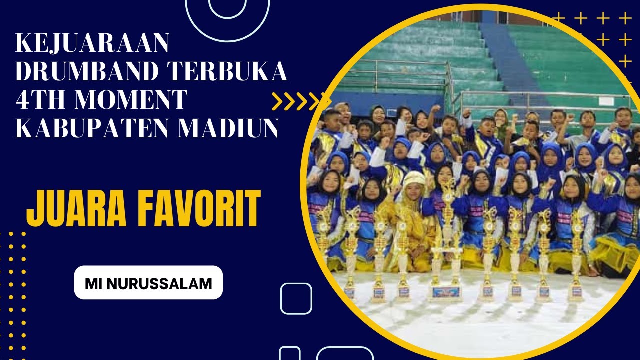 Penampilan Gema Nada Nurussalam-Kejuaraan Drumband 4th Moment Kota Madiun