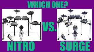 Should You Buy The Alesis Nitro or Surge Mesh Electronic Drum Sets? What are the real differences?