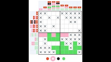 Nonogram color level 198