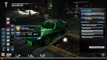 Pontiac Solstice GXP (D class) Need for Speed World