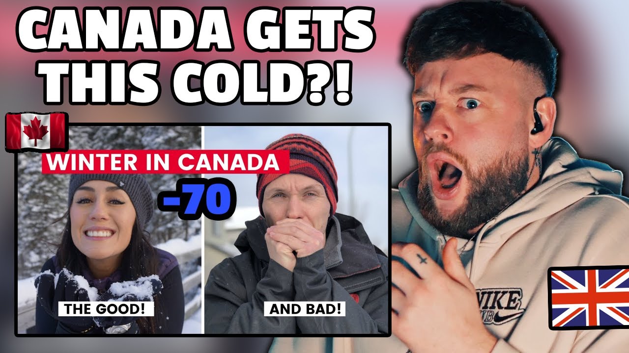 Как британец, я знаю, что зимние температуры в Канаде просто невероятные!❄️