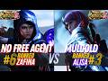 T8 ✪ NO FREE AGENT (#6 Ranked Zafina) 🆚 MULGOLD (#3 Ranked Alisa) ✪ Tekken 8 High Level Match