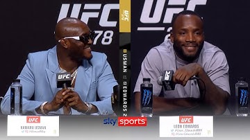 "I had to handle it for you!" 😬 | Kamaru Usman mocks Leon Edwards over Jorge Masvidal incident