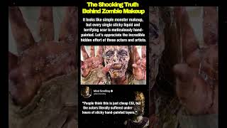 The Shocking Truth Behind Zombie Makeup #Shorts