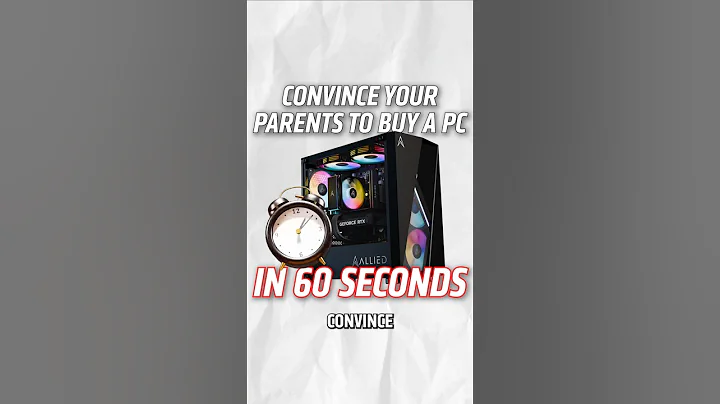 Convince your Parents to Buy you a PC 🎮 in 60 seconds ⏰️ Versatile Hardware 🏆 Prebuilt PC #gamingpc