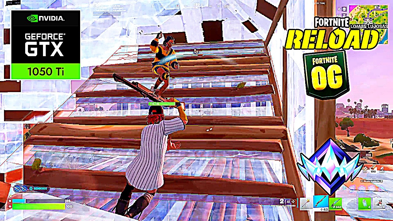 Fortnite Reload Squad | Ranked | [GTX 1050 Ti] 144 Hz Gameplay 🔥