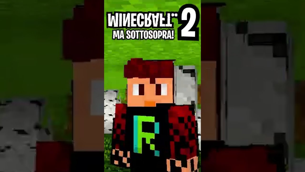 Minecraft... MA SOTTOSOPRA 2! #Shorts