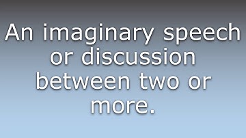 What does Dialogism mean?