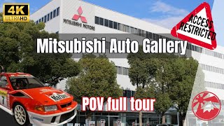 4K POV: Mitsubishi Auto Gallery - the secret museum hidden inside their factory! 4K POV: Mitsubishi Auto Gallery - the secret museum hidden inside their factory!