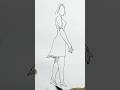 pen drawing #shorts #short video #drawing #pencil art 😎