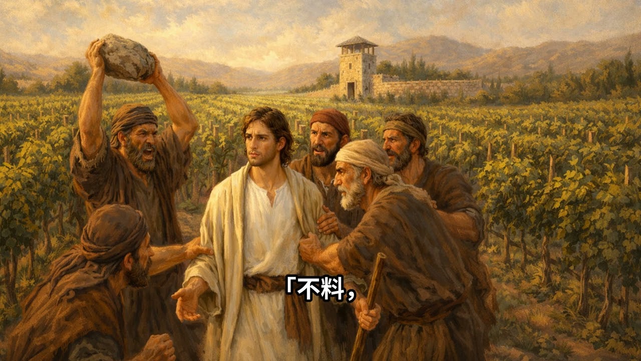 「葡萄园的比喻」 - 我是管家还是强盗？ | 马可福音 12:1-12