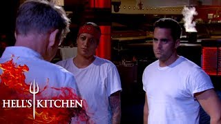 Gordon Ramsay Plays His Black Jacket Elimination Trick | Hell's Kitchen