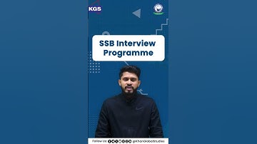 SSB Interview Programme !! #kgs #defence  #ssbinterview