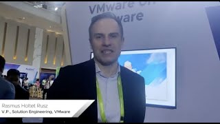 VMware on VMware benefits VP Rasmus Holtet Rusz discusses