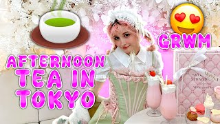 Afternoon Tea in Tokyo ✨ GRWM